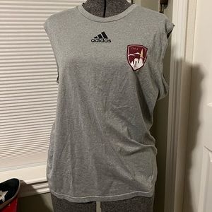 Denver University sleeveless active wear shirt size M